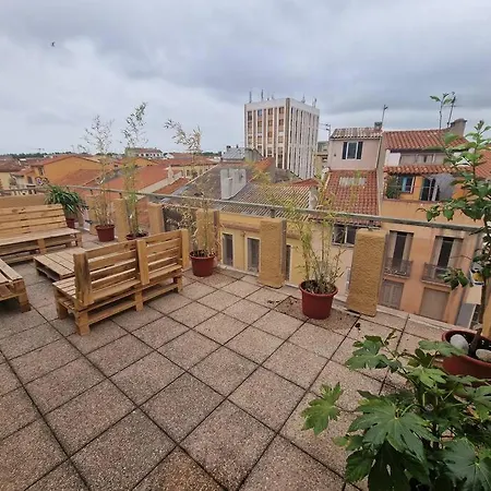 Rooftop Apartment Perpignan